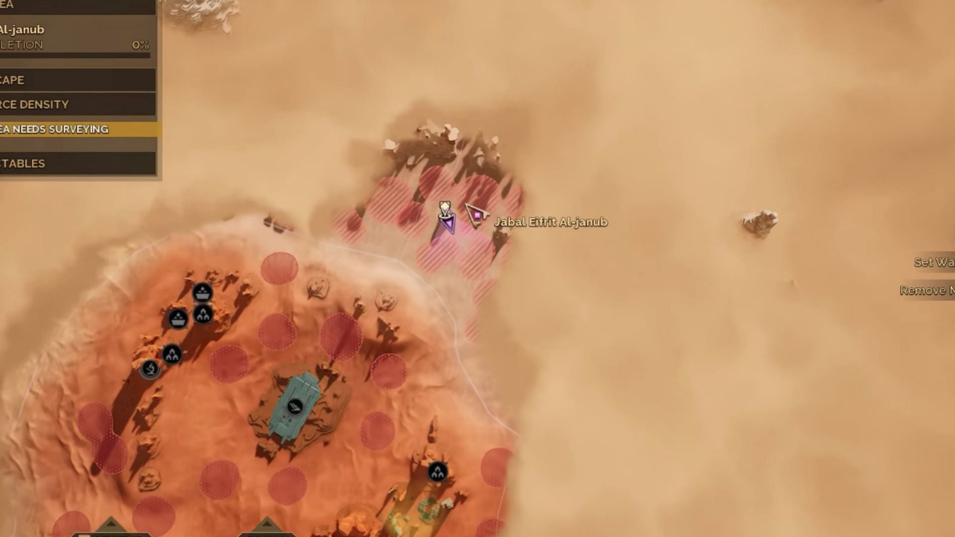 Once you enter the third region, you should find the Carbon Ore you crave (Image via Funcom)